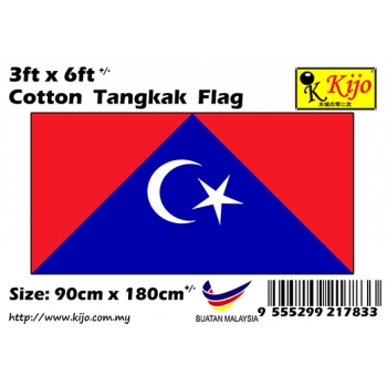 3ft x 6ft Cotton Tangkak Flag 